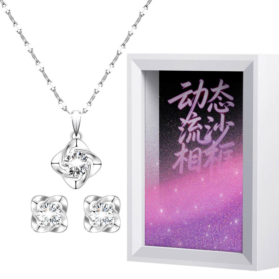 KINGFOCUS Moissanite Necklaces Women's