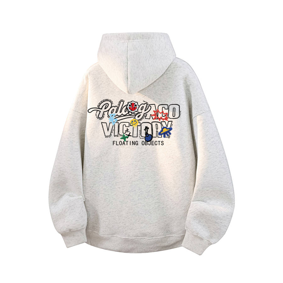PAL ONGACO Sweatshirts Unisex Hooded Non Detachable Moderate Straight Fit