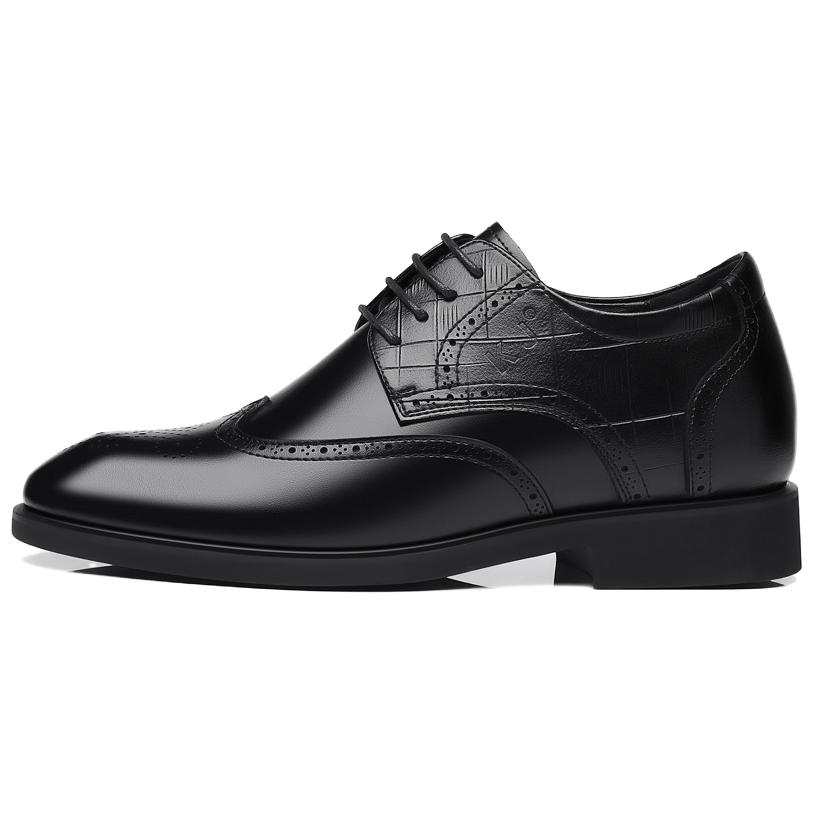 KJ Dress Shoes Men's Low Top Black