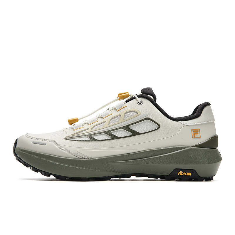 FILA WOLF 3+ Outdoor Shoes Men's Low Top White Agate Gray