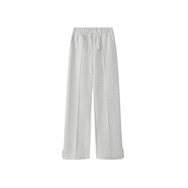 Skechers Casual Pants Women's Light Heather Gray 0248 Moderate Wide Leg Pants