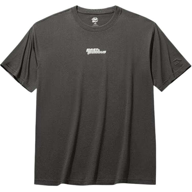 ANTA Life Collection T Shirts Unisex Castle Gray Crew Neck Moderate Straight Fit