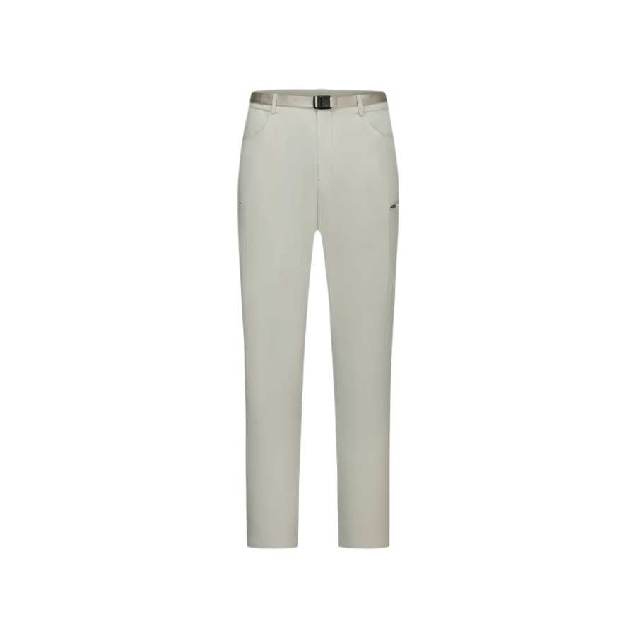 SALOMON Casual Pants Men's Willow Cotton Gray Moderate Straight Fit Pants