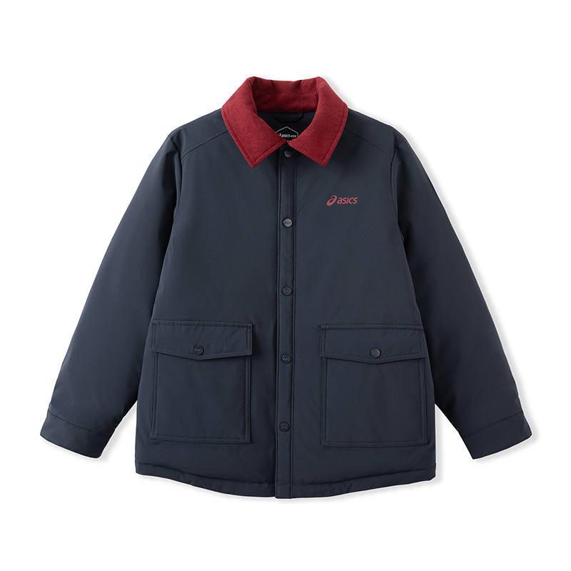 ASICS Kids Down Jackets Lapel Thin Windproof