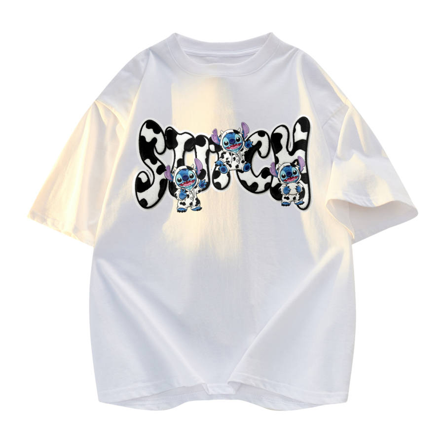 Disney T Shirts Unisex Crew Neck Moderate Straight Fit