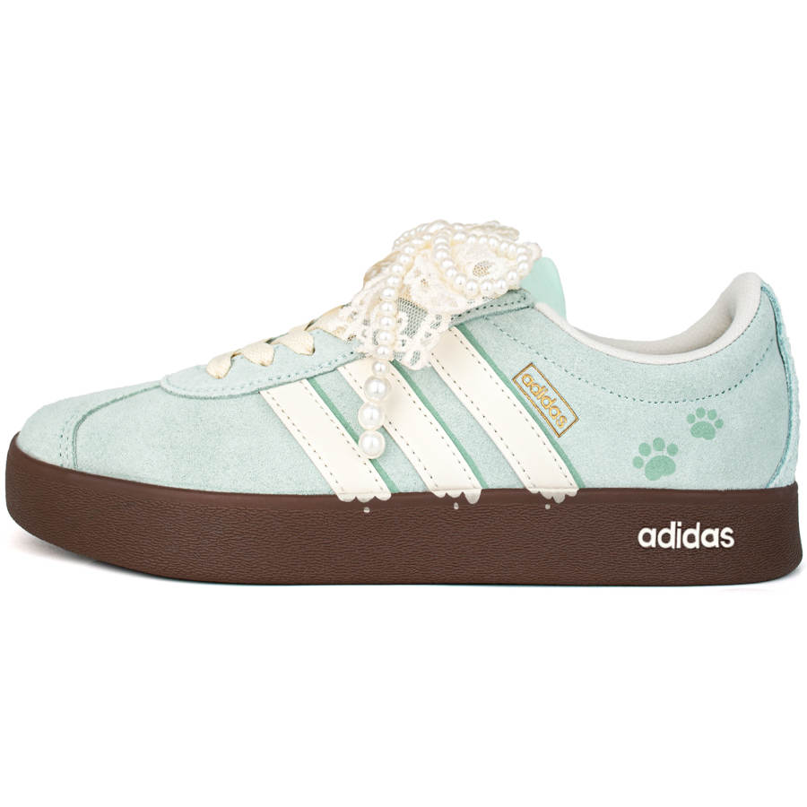 Adidas Adidas Vl Court Classic German Army Trainers Unisex Low Top Green