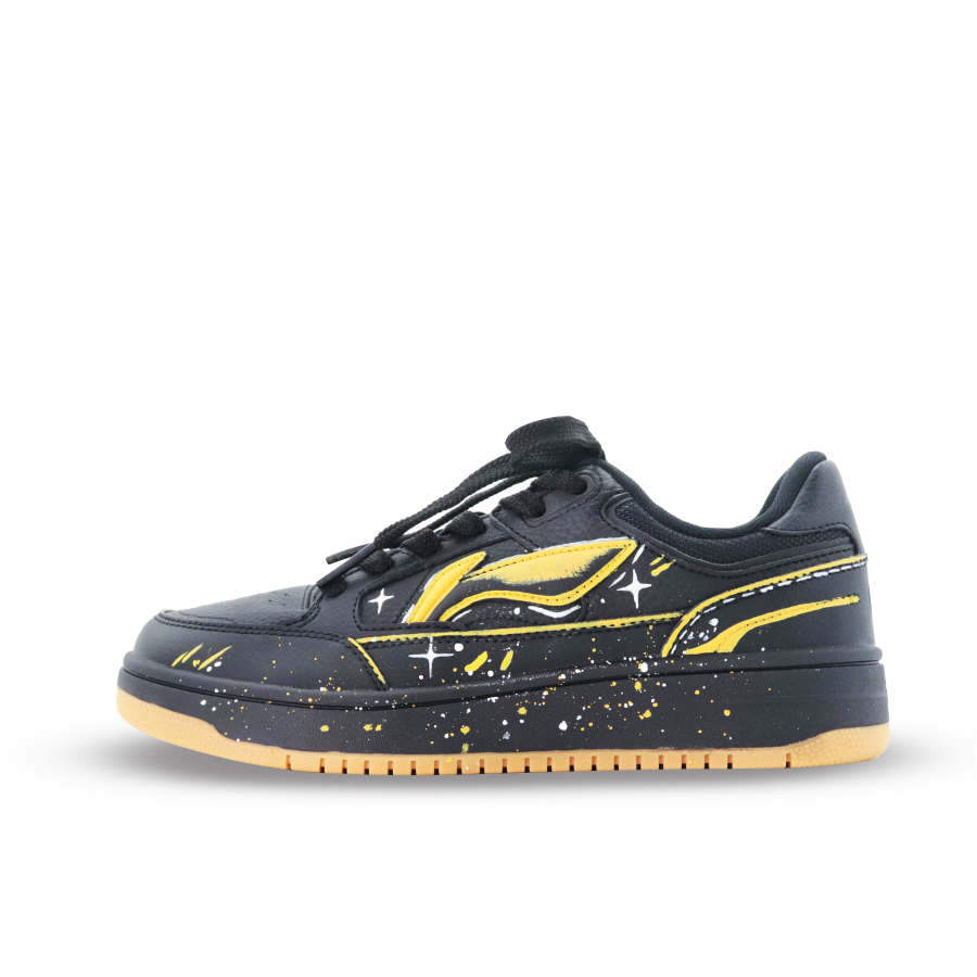 Li-Ning Li Ning Tianji Skateboard Shoes Men's Low Top White Orange