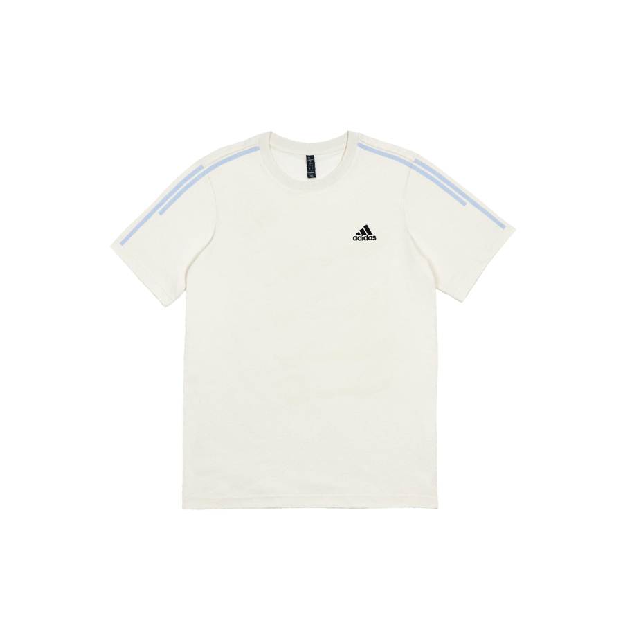 Adidas Adidas MUST HAVES T Shirts Unisex White Crew Neck Moderate