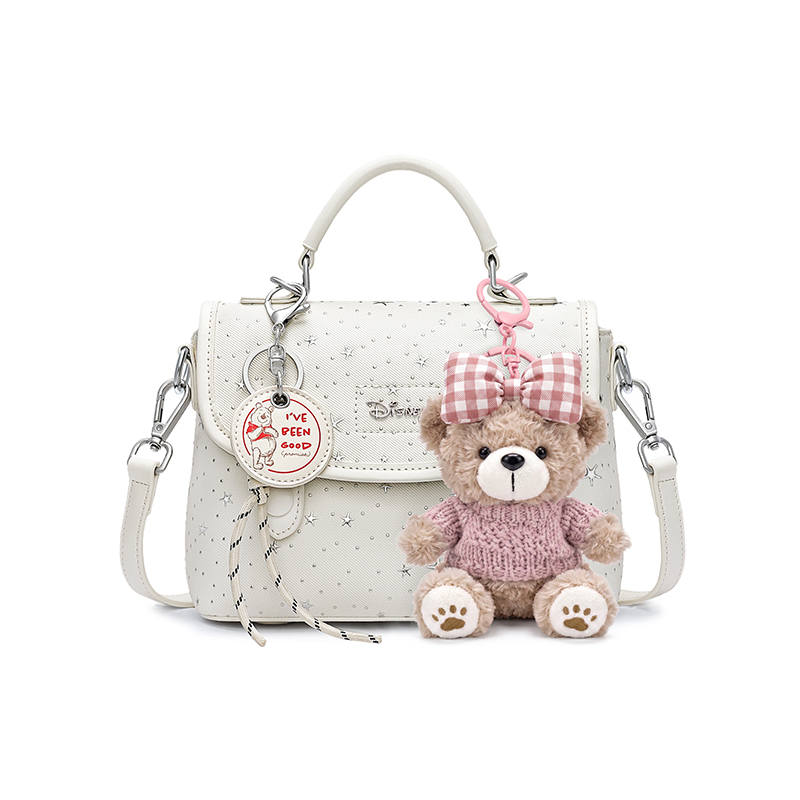 Disney Winnie The Pooh Handbags White Charm Included