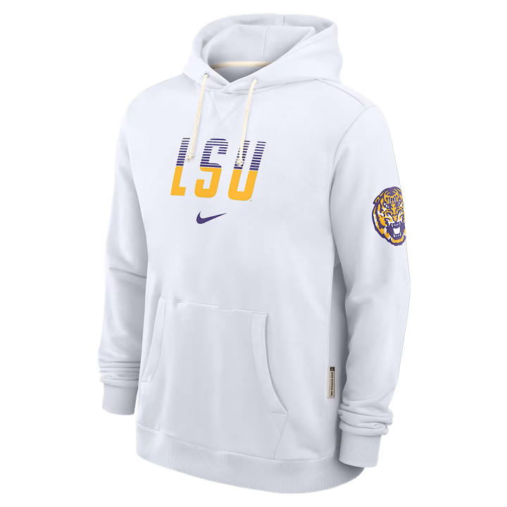 Nike Nike Sweatshirts Men's White Hooded Non Detachable Moderate