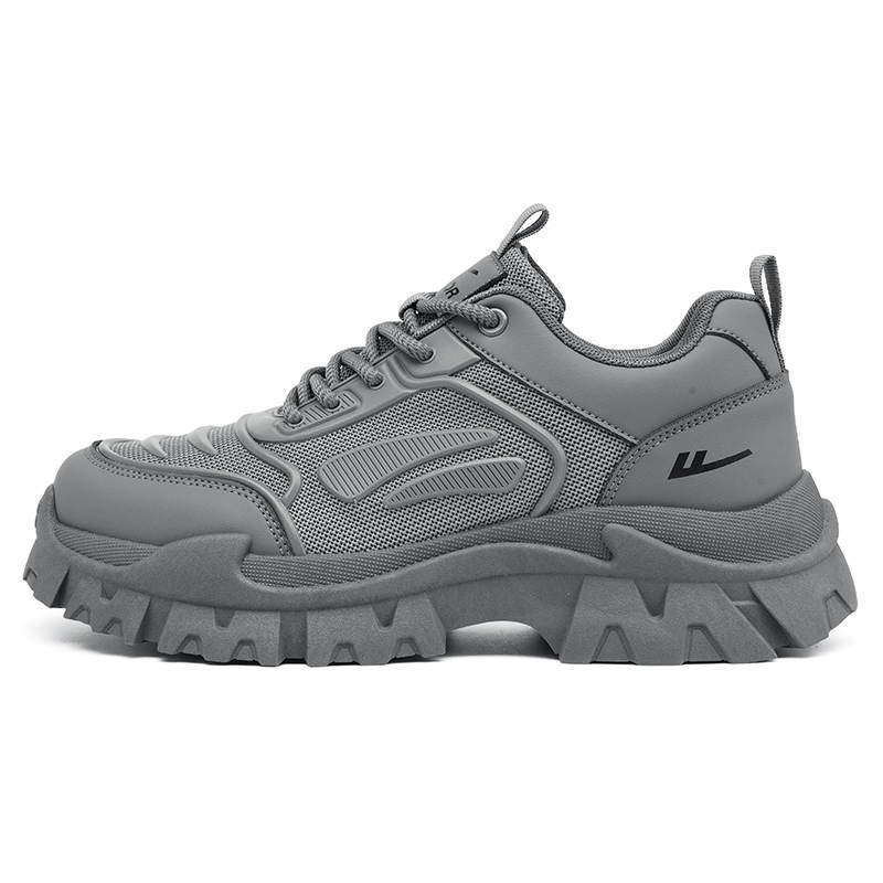 WARRIOR WARRIOR Chunky Sneakers Men's Low Top Gray