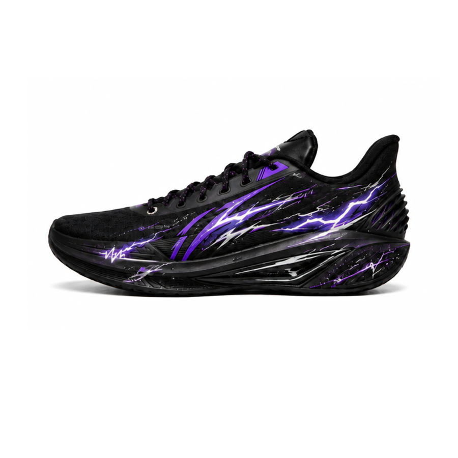 Li-Ning Li Ning Light Speed 4 Basketball Shoes Men's Low Top Black/Red
