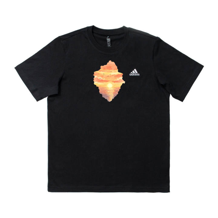 Adidas Adidas MUST HAVES T Shirts Men's Black Crew Neck Thin