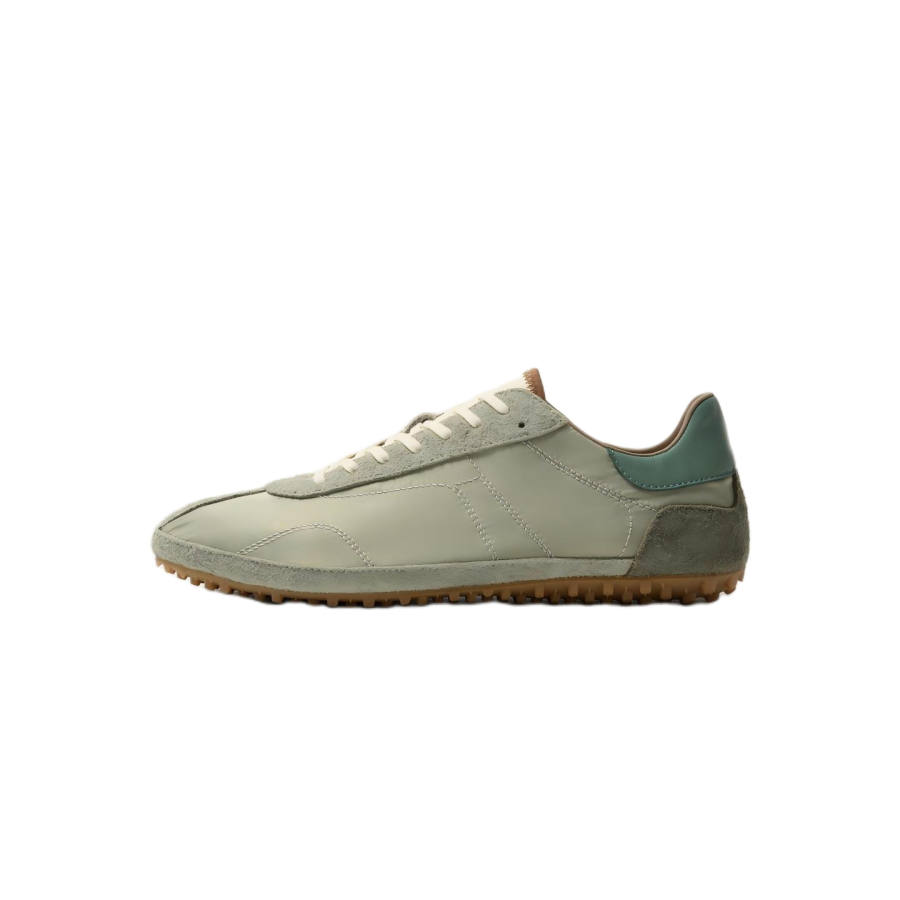 ZARA Casual Shoes Men's Low Top Lake Green