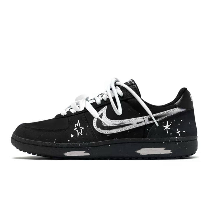 Nike Nike Field General Skateboard Shoes Men's Low Top White/Black