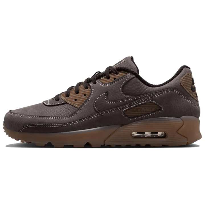 Nike Nike Air Max 90 Running Shoes Unisex Low Top Shadow Brown