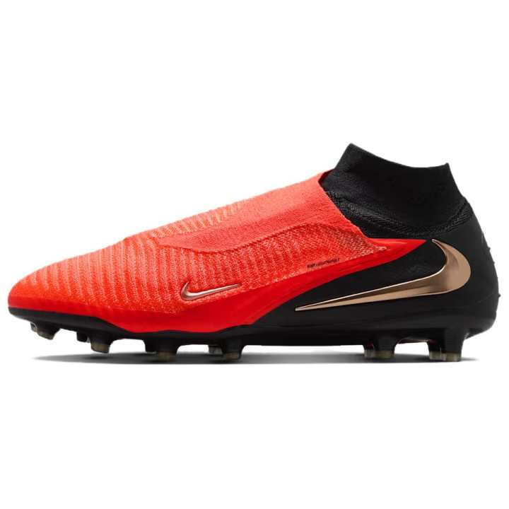 Nike Nike Phantom 6 Soccer Shoes Unisex High Top Bright Dark Red/Black