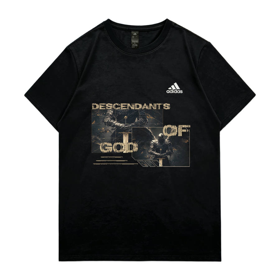 Adidas Adidas MUST HAVES T Shirts Unisex Black Crew Neck Moderate