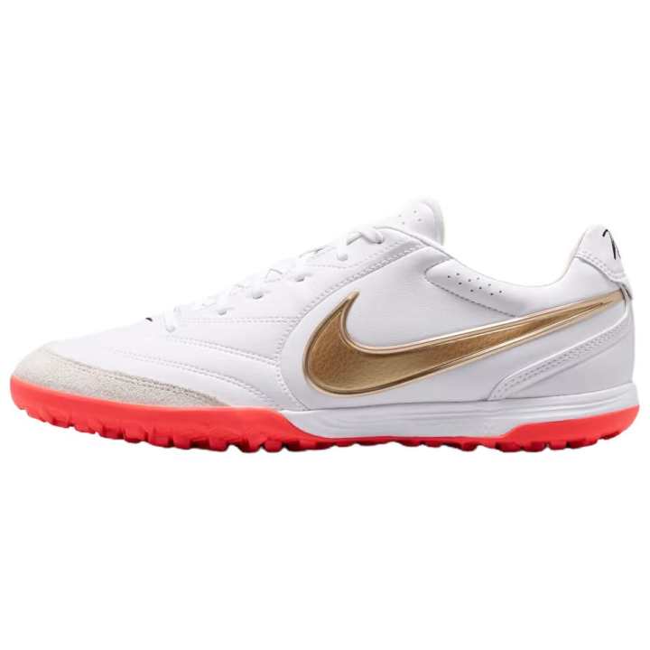 Nike Nike Tiempo Ligera Soccer Shoes Unisex Low Top White/Bright Dark Red