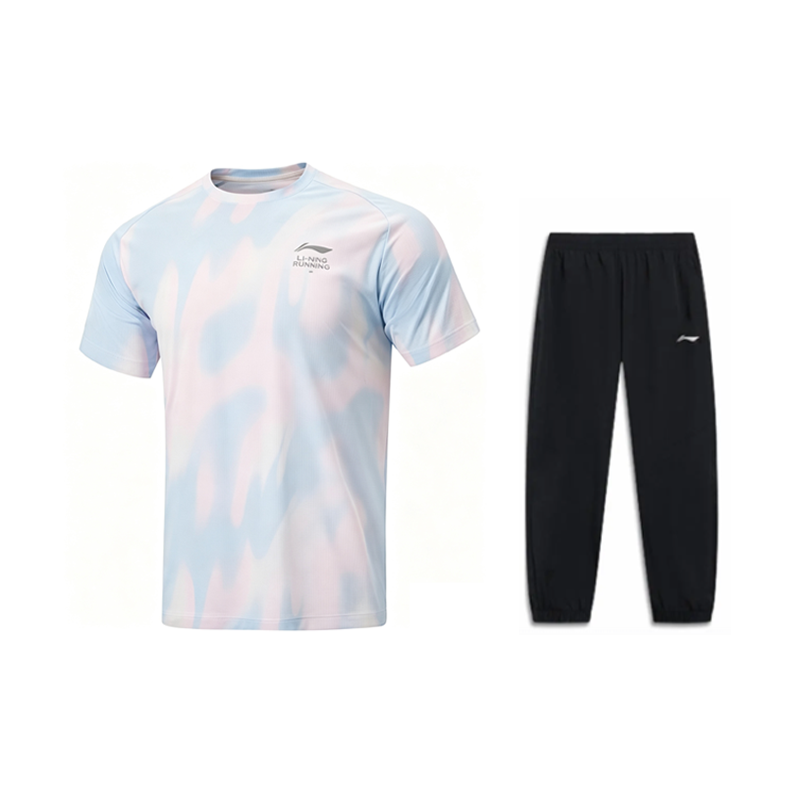 Li-Ning Li Ning Casual Sportswear Men's Crew Neck Moderate