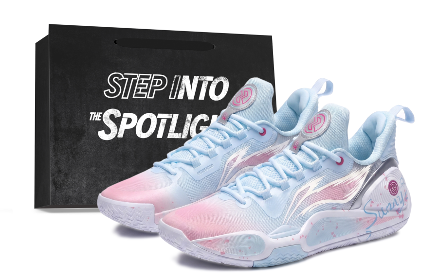 Li-Ning Li Ning Speed 9 Basketball Shoes Men's Low Top Pink