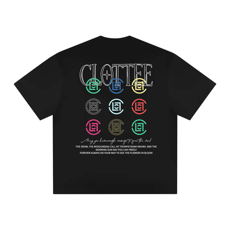 CLOT T Shirts Unisex Crew Neck Moderate Straight Fit