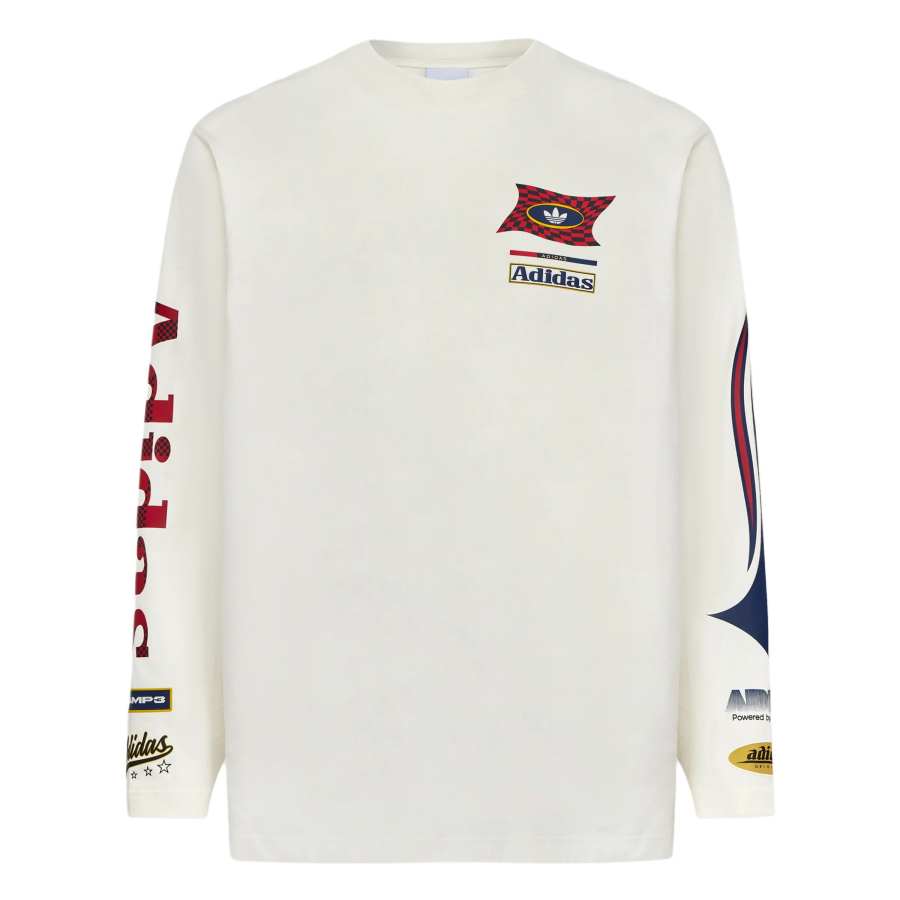 Adidas Originals T Shirts Men's Jade White Crew Neck Moderate