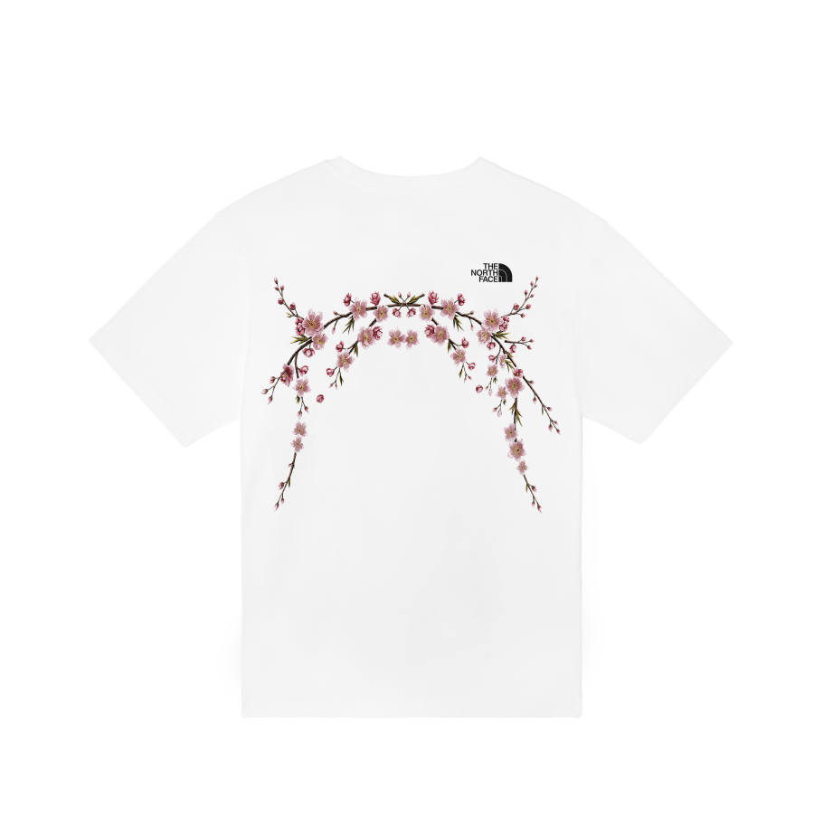 THE NORTH FACE T Shirts Men's White Crew Neck Moderate