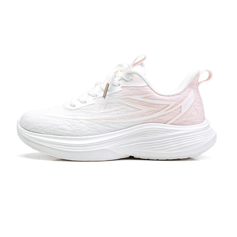 WARRIOR Running Shoes Women's Low Top White Pink/White Purple