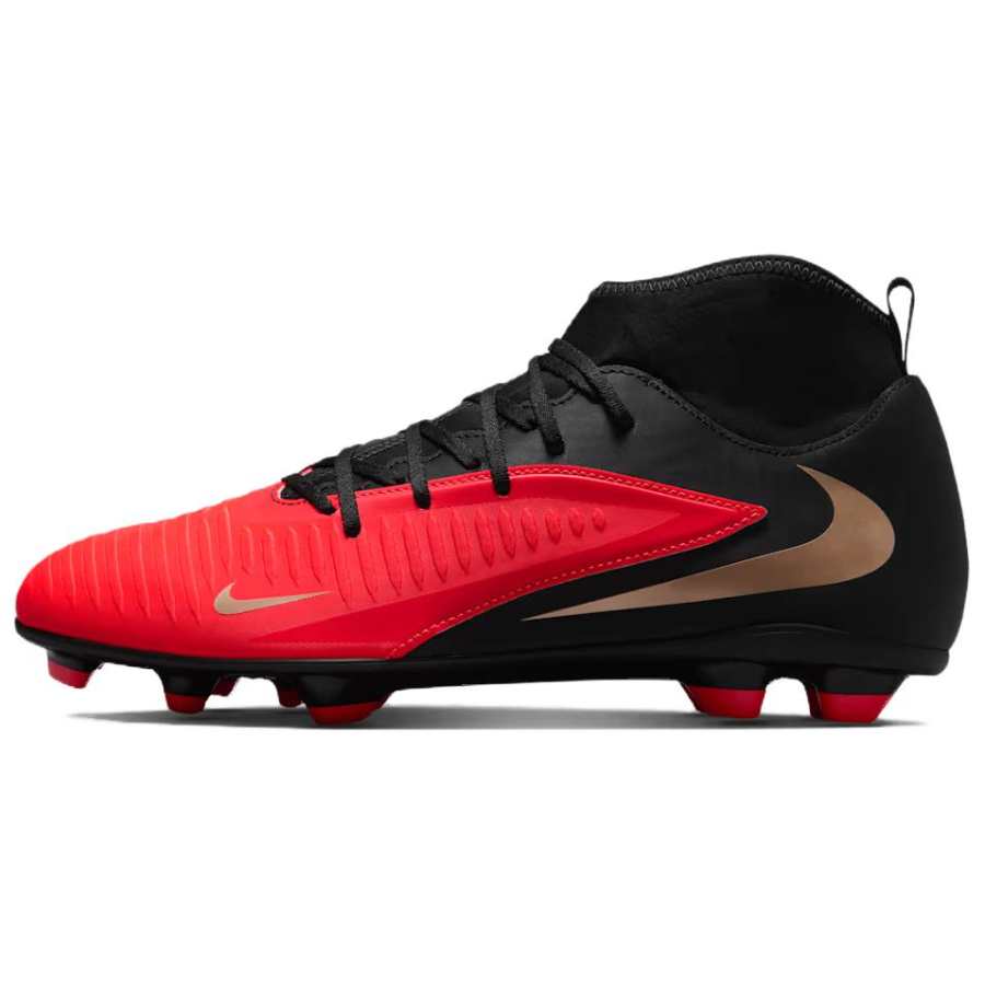 Nike Nike Phantom 6 Soccer Shoes Unisex High Top Bright Red/Black/Fuzzy