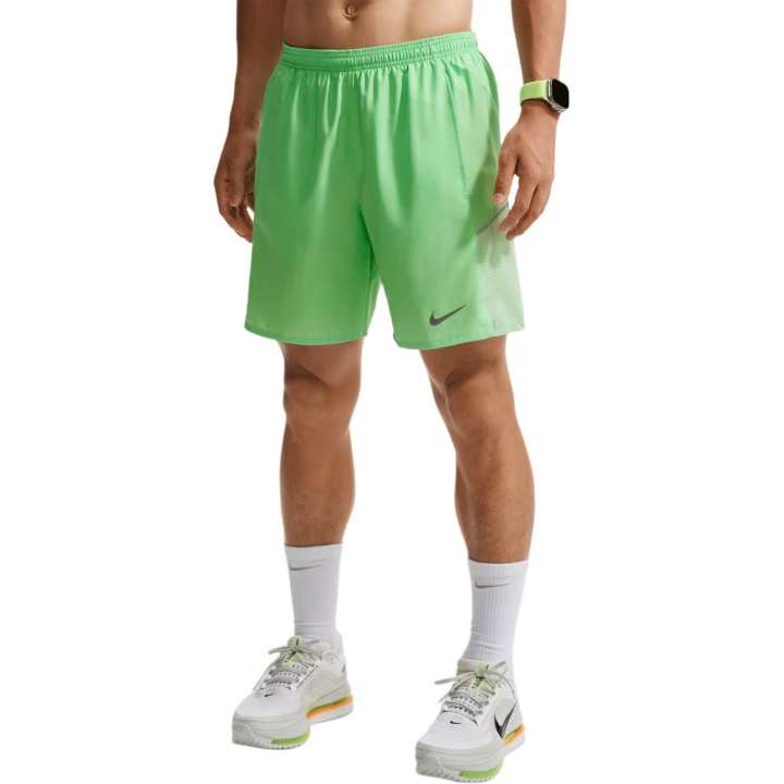 Nike Nike Dri FIT 7' Running Shorts Men's Iridescent Green