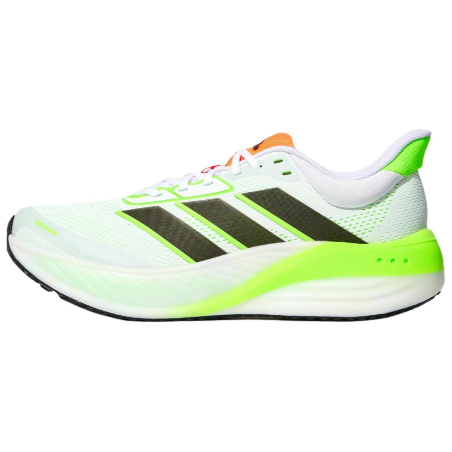 Adidas Adidas CUSHIONNOVA Running Shoes Unisex White/Black/Signal Green