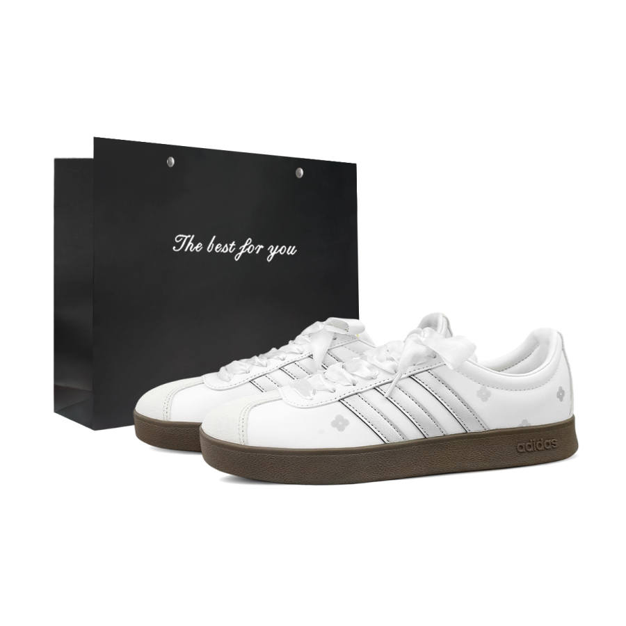 Adidas Adidas VL COURT 2.0 German Army Trainers Unisex Low Top Gray