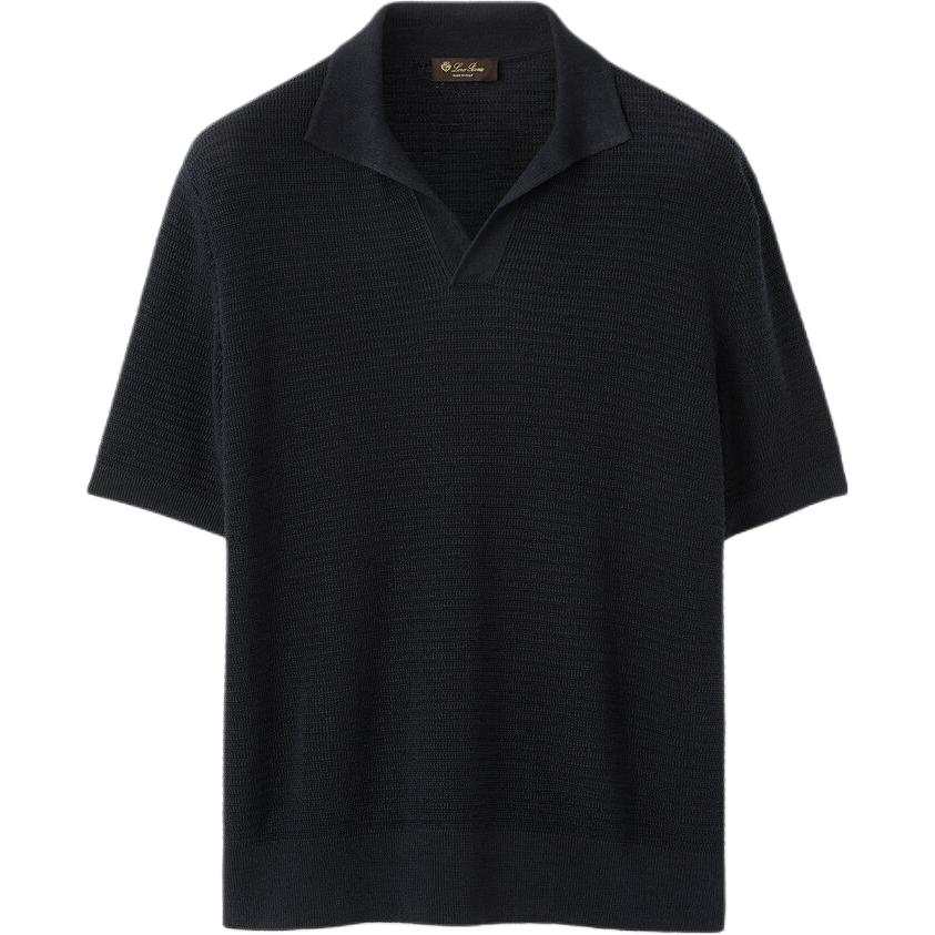 Loro Piana Knitwear Men's Marine Blue Moderate