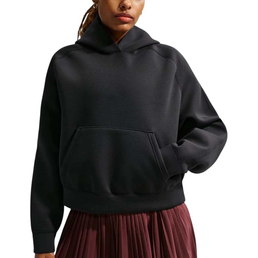 Nike Nike Sweatshirts Women's Black Hooded Non Detachable Moderate