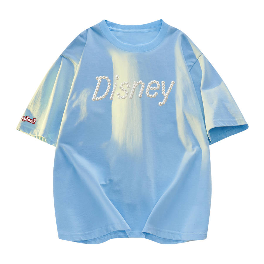 Disney T Shirts Unisex Crew Neck Moderate Straight Fit