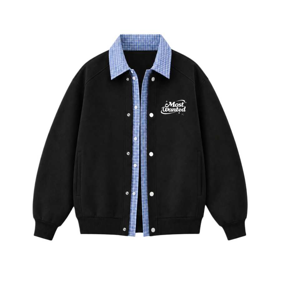 MostwantedLab Sweatshirts Unisex Lapel Thickened Other