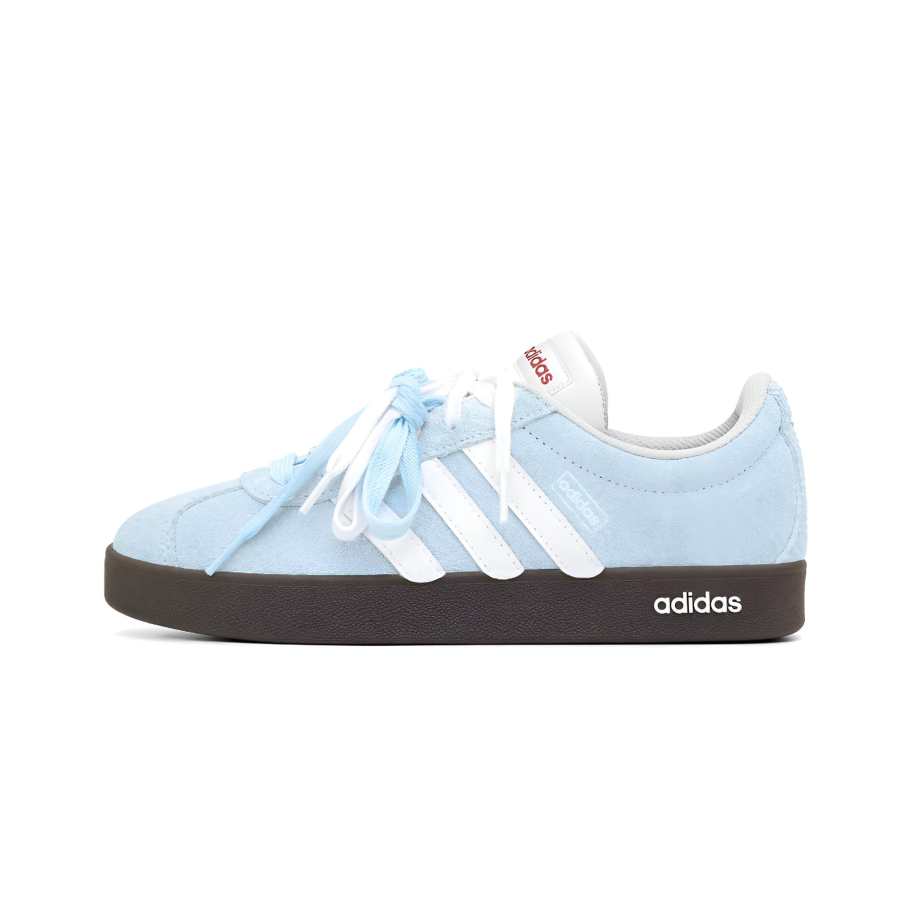 Adidas Adidas Vl Court Classic Skateboard Shoes Unisex Low Top Blue White