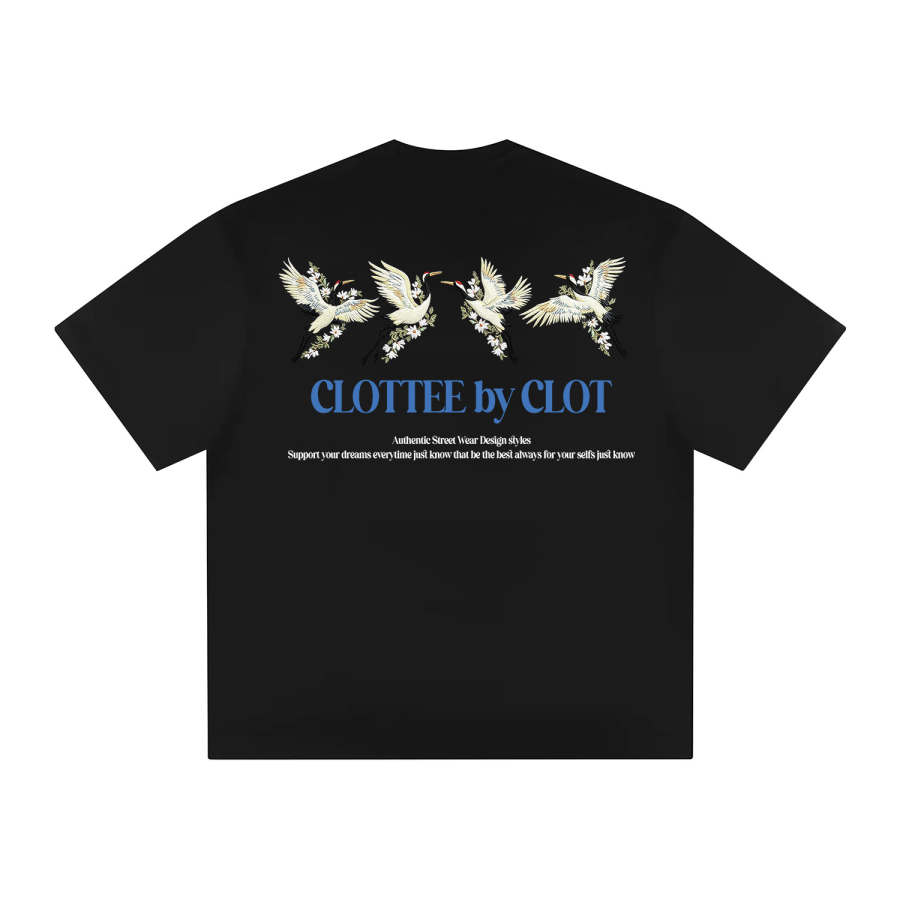 CLOT T Shirts Unisex Crew Neck Moderate Straight Fit