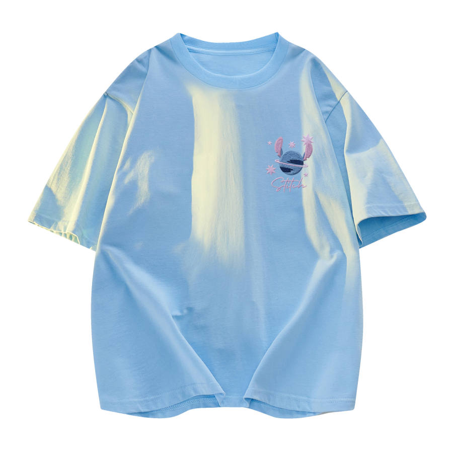 Disney T Shirts Unisex Crew Neck Moderate Straight Fit
