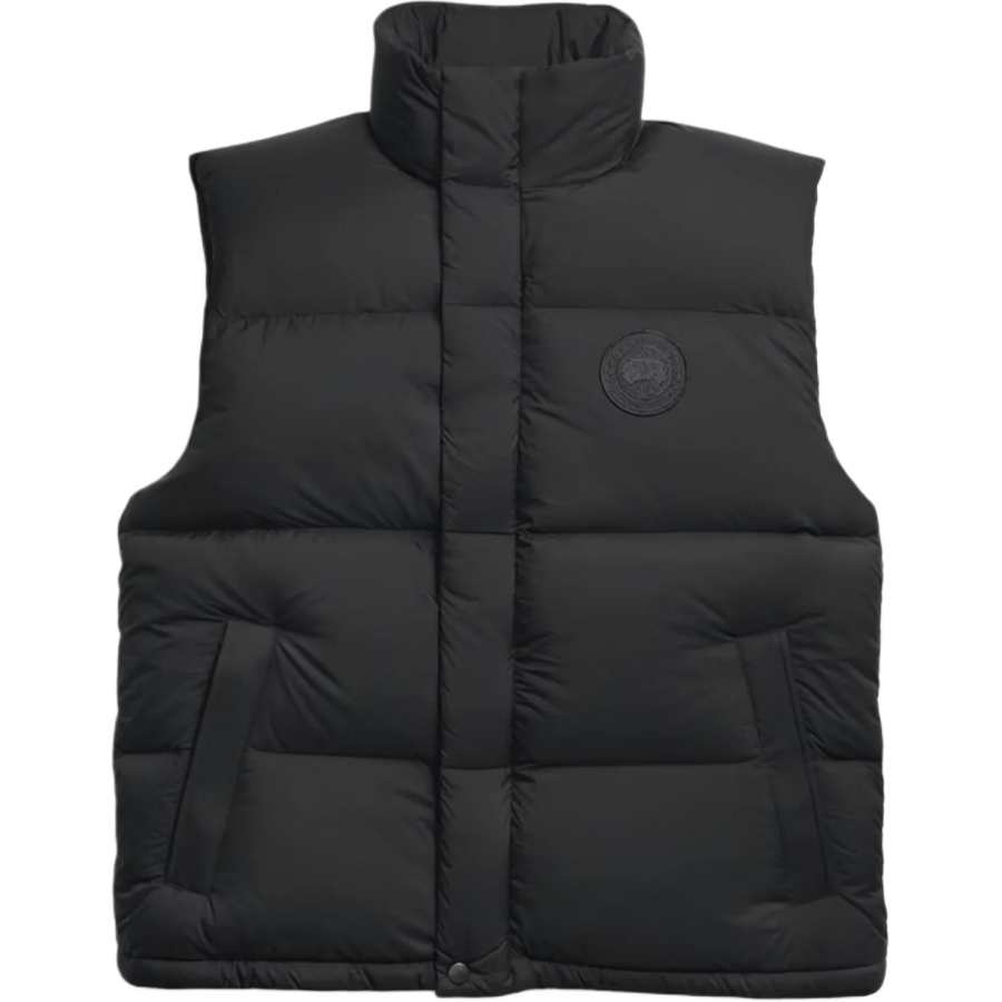 Canada Goose Canada Goose Down Vests Men's Black Turtleneck Moderate