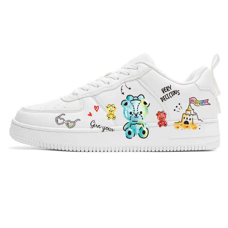 Sanrio Skateboard Shoes Unisex Low Top White