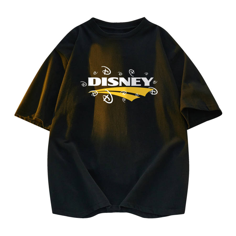Disney T Shirts Unisex Crew Neck Moderate Straight Fit