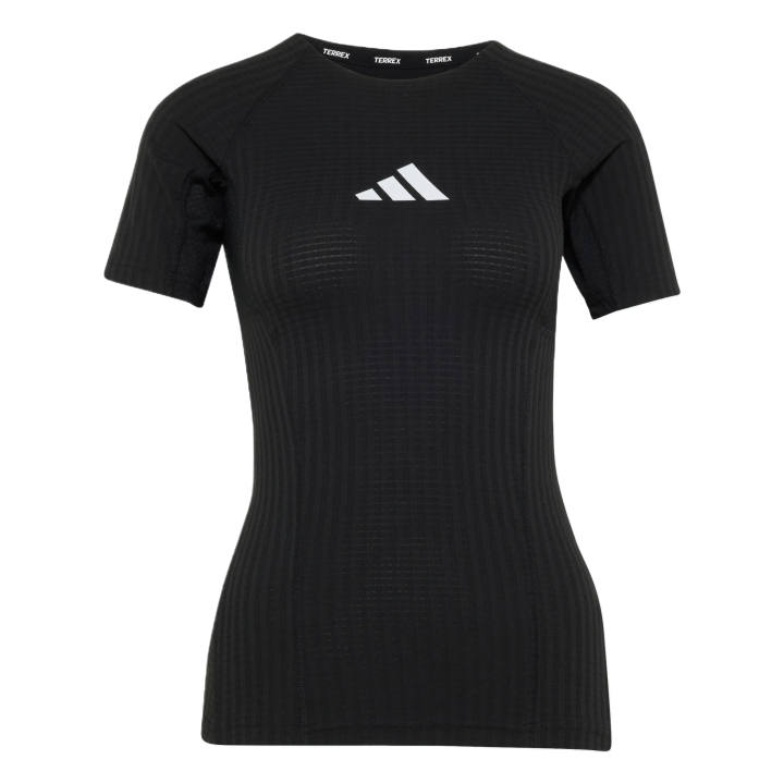 Adidas Adidas T Shirts Women's Black Crew Neck Moderate