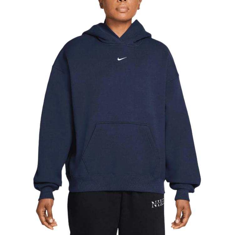 Nike Nike Sweatshirts Women's Blue Hooded Non Detachable Moderate