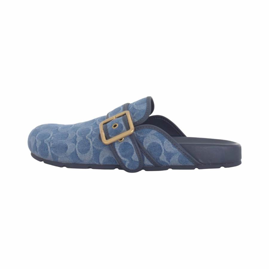 COACH COACH Closed Toe Slippers Women's Indigo