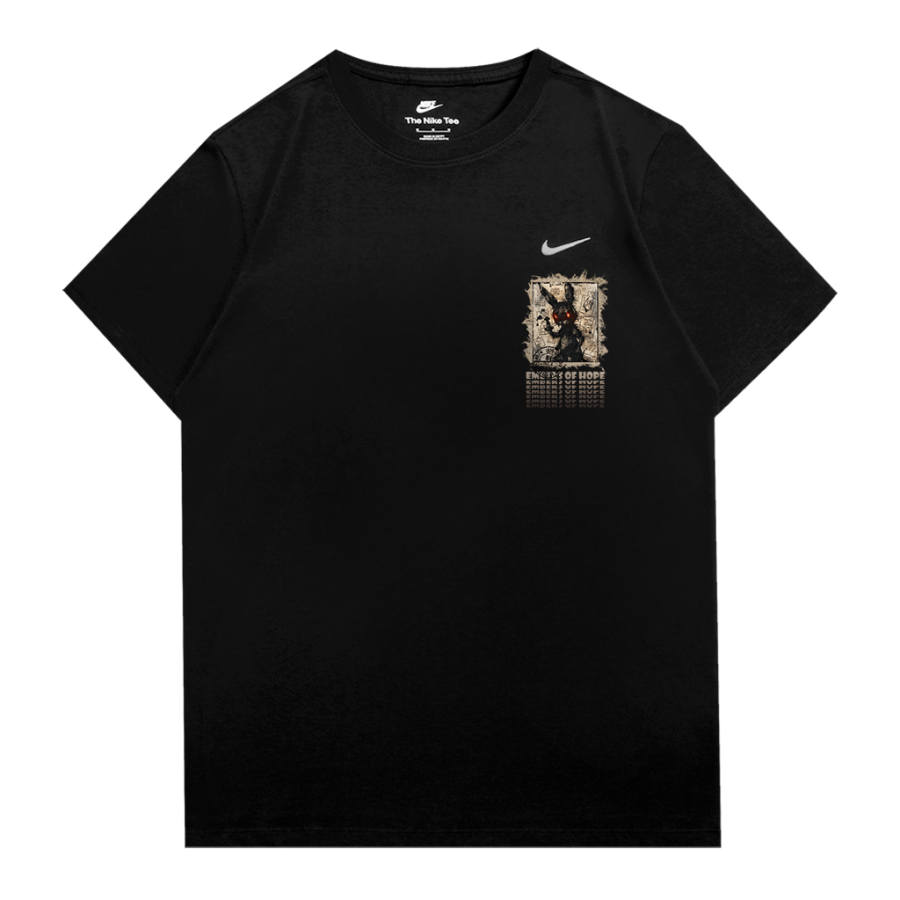 Nike Nike Sportswear T Shirts Unisex Black Crew Neck Moderate