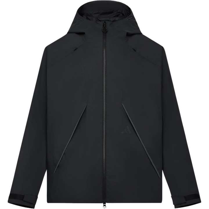 Adidas Adidas Terrex Windbreaker Jackets Men's Black Hooded Non Detachable Moderate