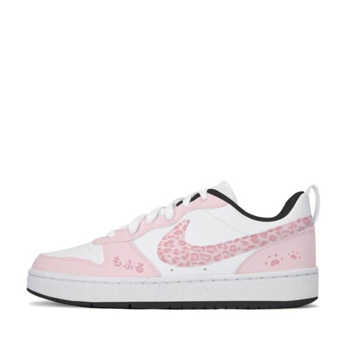 Nike Nike Court Borough Skateboard Shoes Women's Low Top Pink