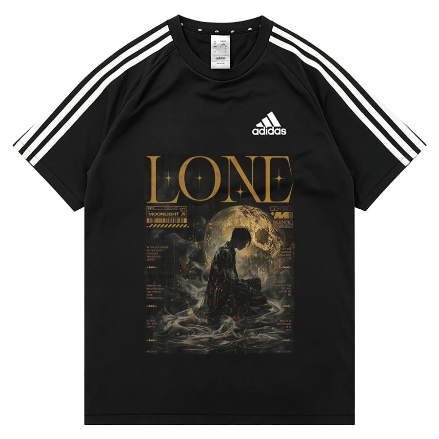 Adidas Adidas Football T Shirts Unisex Black Crew Neck Moderate Other